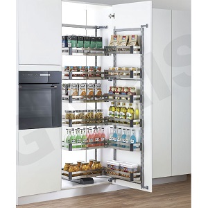 Kệ tủ đồ khô 6 tầng inox hộp GARIS GSB660